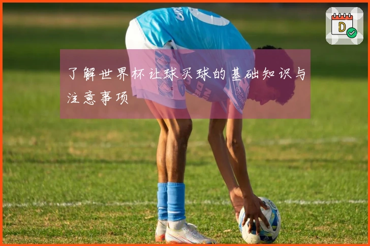 了解世界杯让球买球的基础知识与注意事项